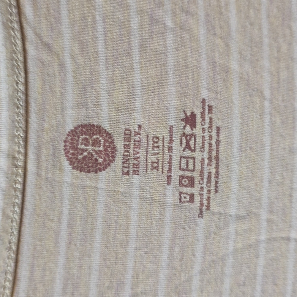 Kindred Bravely Beige Striped Dress XL - Picture 2 of 3
